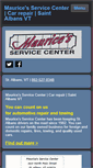 Mobile Screenshot of mauricesservicecenter.com